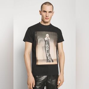 NWT Fiorucci TILE - Print T-shirt - black size‎ XS